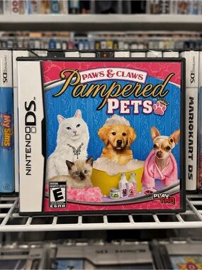 Nintendo DS Paws & Claws Pampered Pets Complete CIB Tested Working